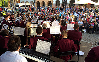 Orkiestra z Offenburga na scenie staromiejskiej